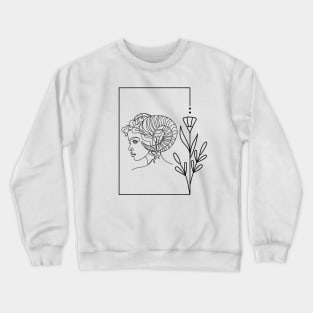 Aries Horoscope Zodiac Sign Crewneck Sweatshirt